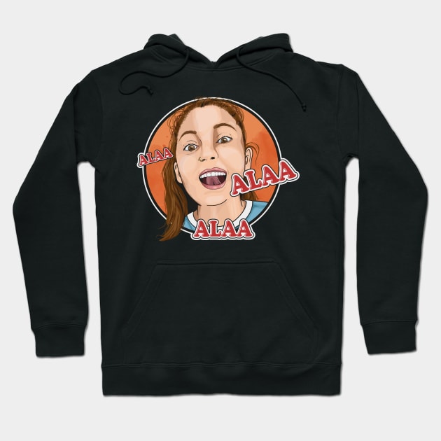 alaa girl Hoodie by PaperHead